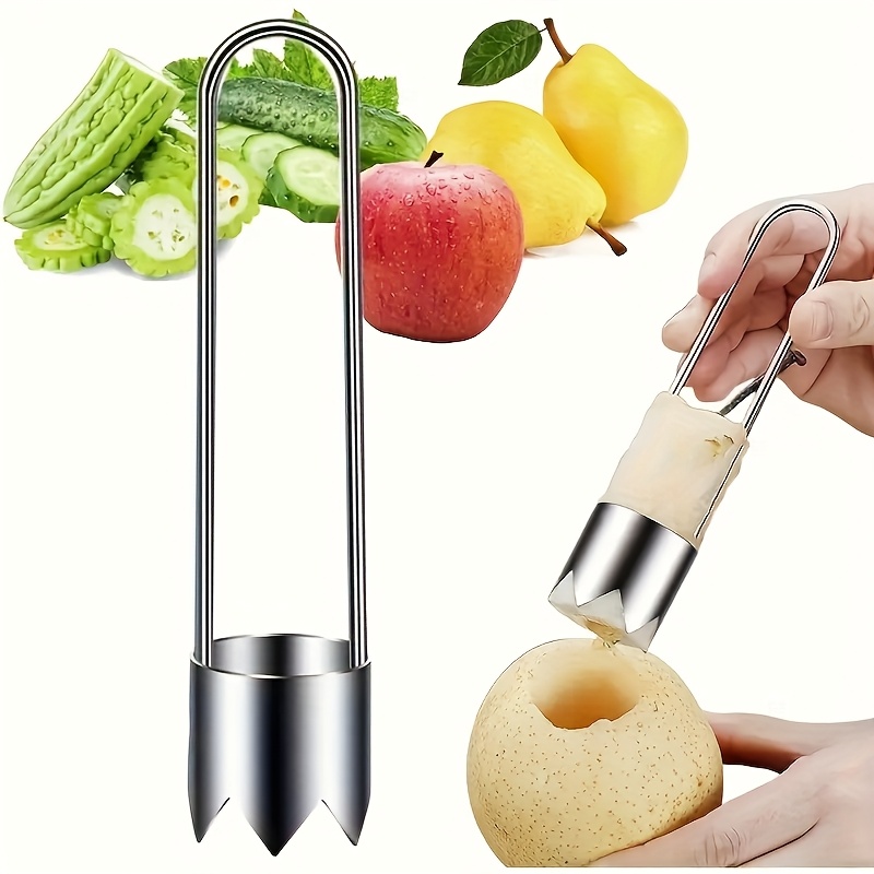 Kitchen Appliances Gift - Stainless Steel Fruit Vegetable Core Remover