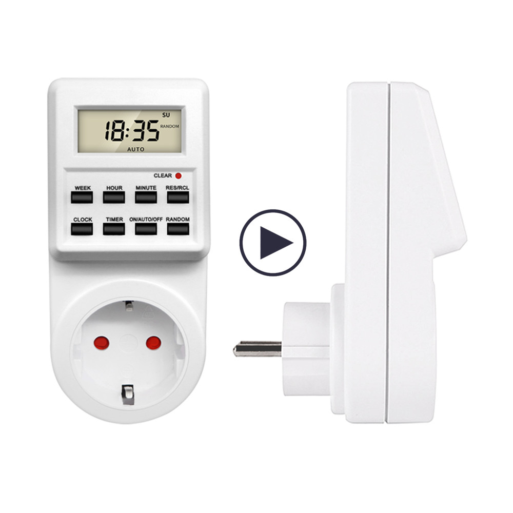 Kitchen Appliances Uk - TM03 Digital Timer Switch Socket 24