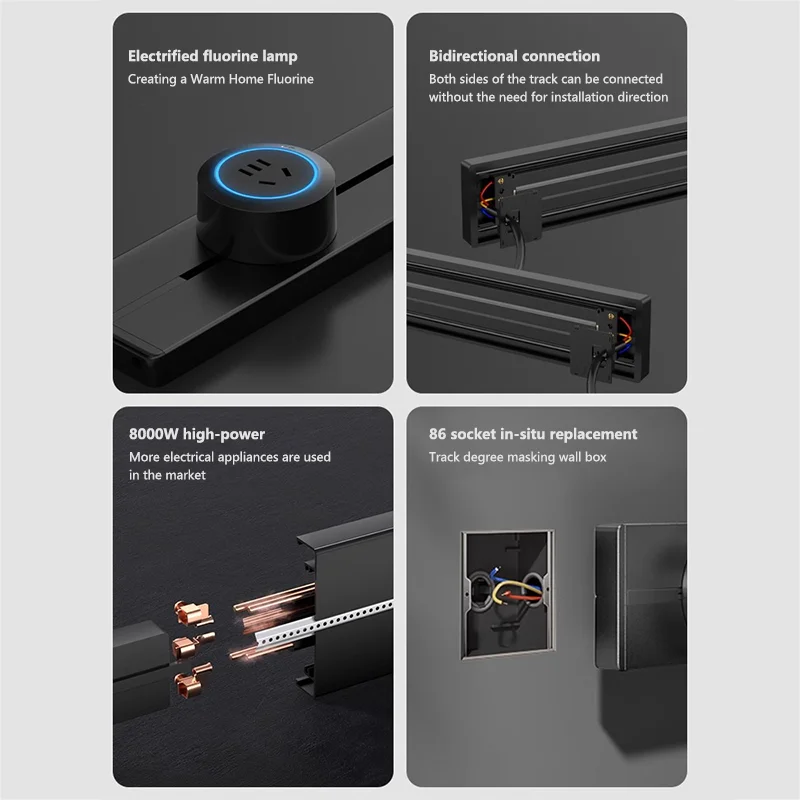 Power Track Socket Home Kitche - Kitchen Appliances Uk review and price