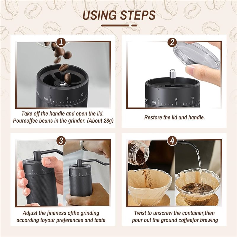 AEA9-Portable Manual Coffee Gr - Coffee Grinder Burr review and price