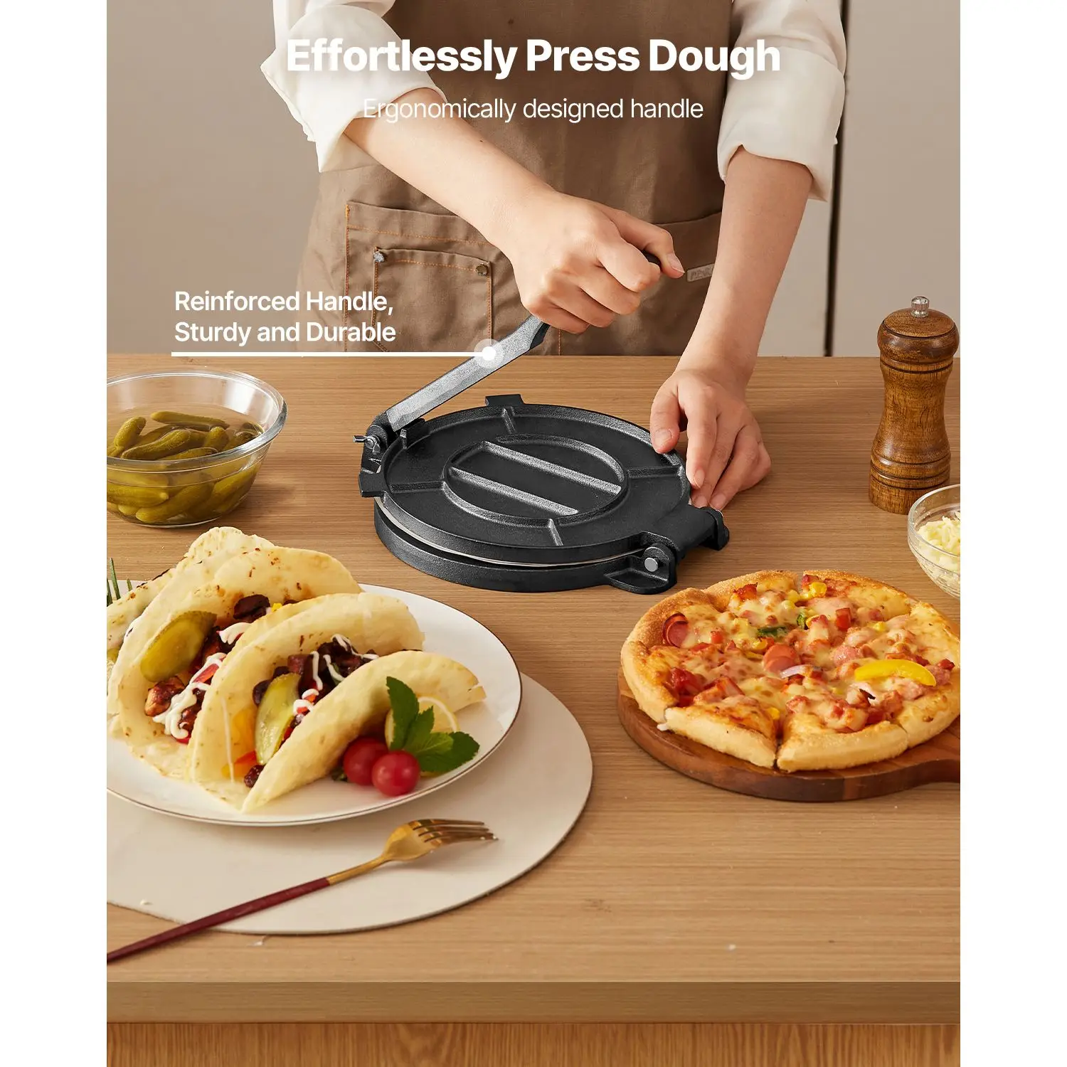 Tortilla Press, 10 Inch Cast I - Tortilla Press Cast review and price