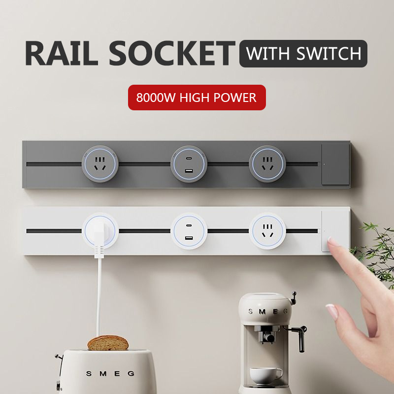 Track Socket with Switch Kitch - Kitchen Appliances Uk review and price