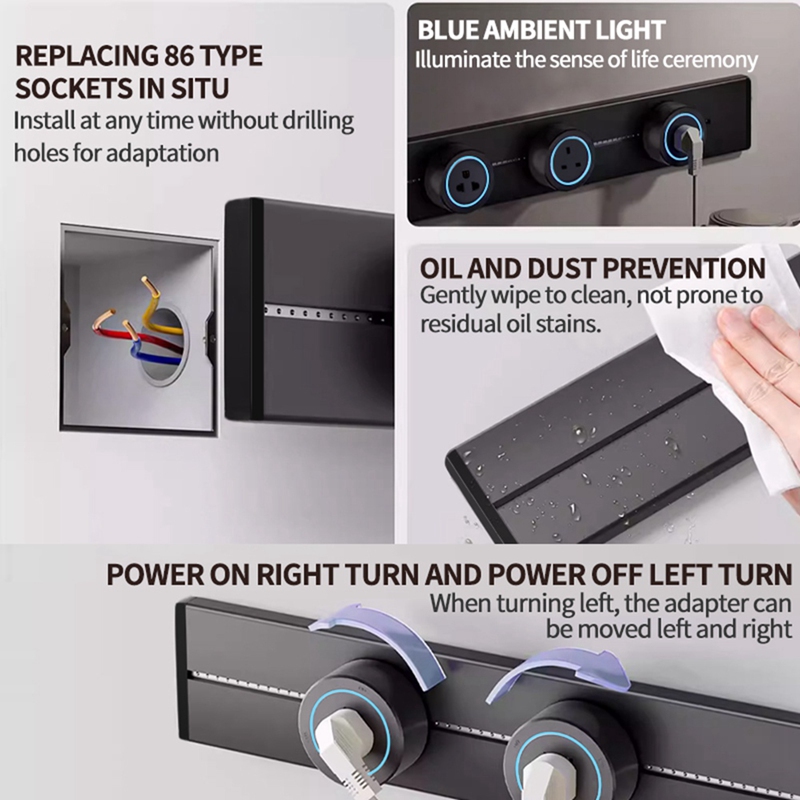 Socket Power Rail Socket Conce - Kitchen Appliances Uk review and price