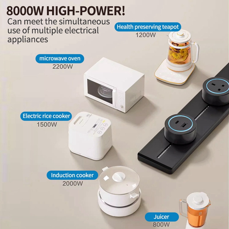 Socket Power Rail Socket Conce - Kitchen Appliances Uk review and price