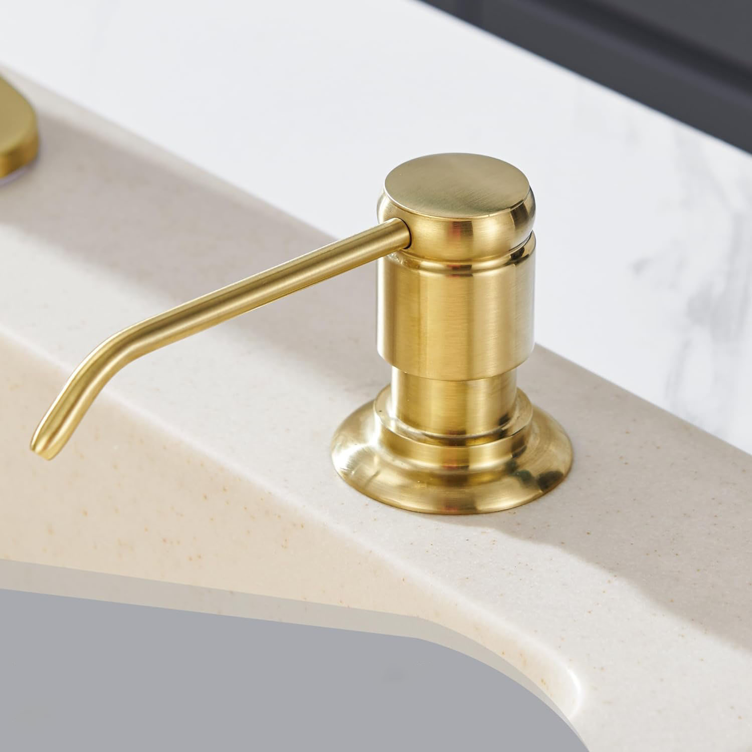 Brass Sink Soap Dispenser with - Kitchen Appliances Built In review and price