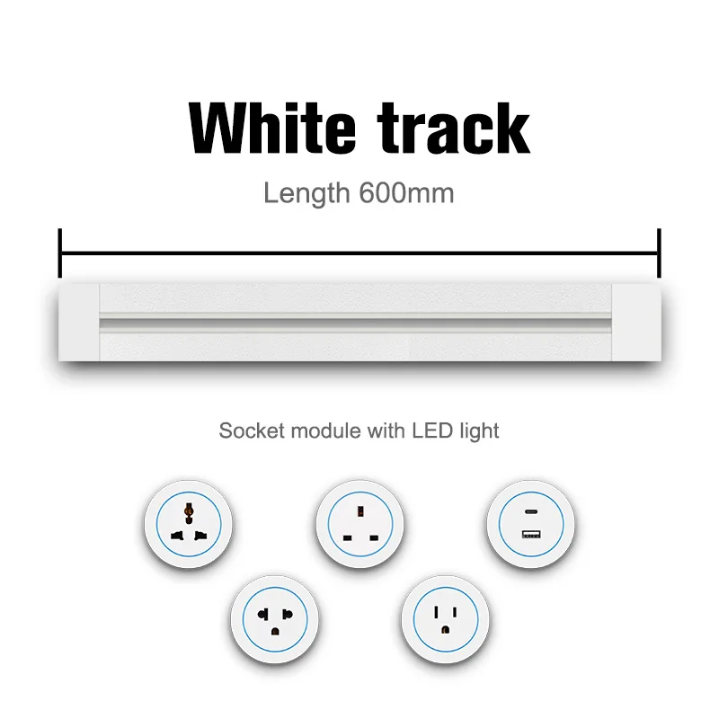 Track Socket Kitchen Wall Outl - Kitchen Appliances Uk review and price