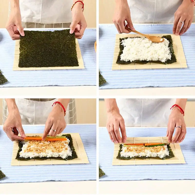 DIY Bamboo Sushi Maker Rolling - Kitchen Appliances Gift review and price