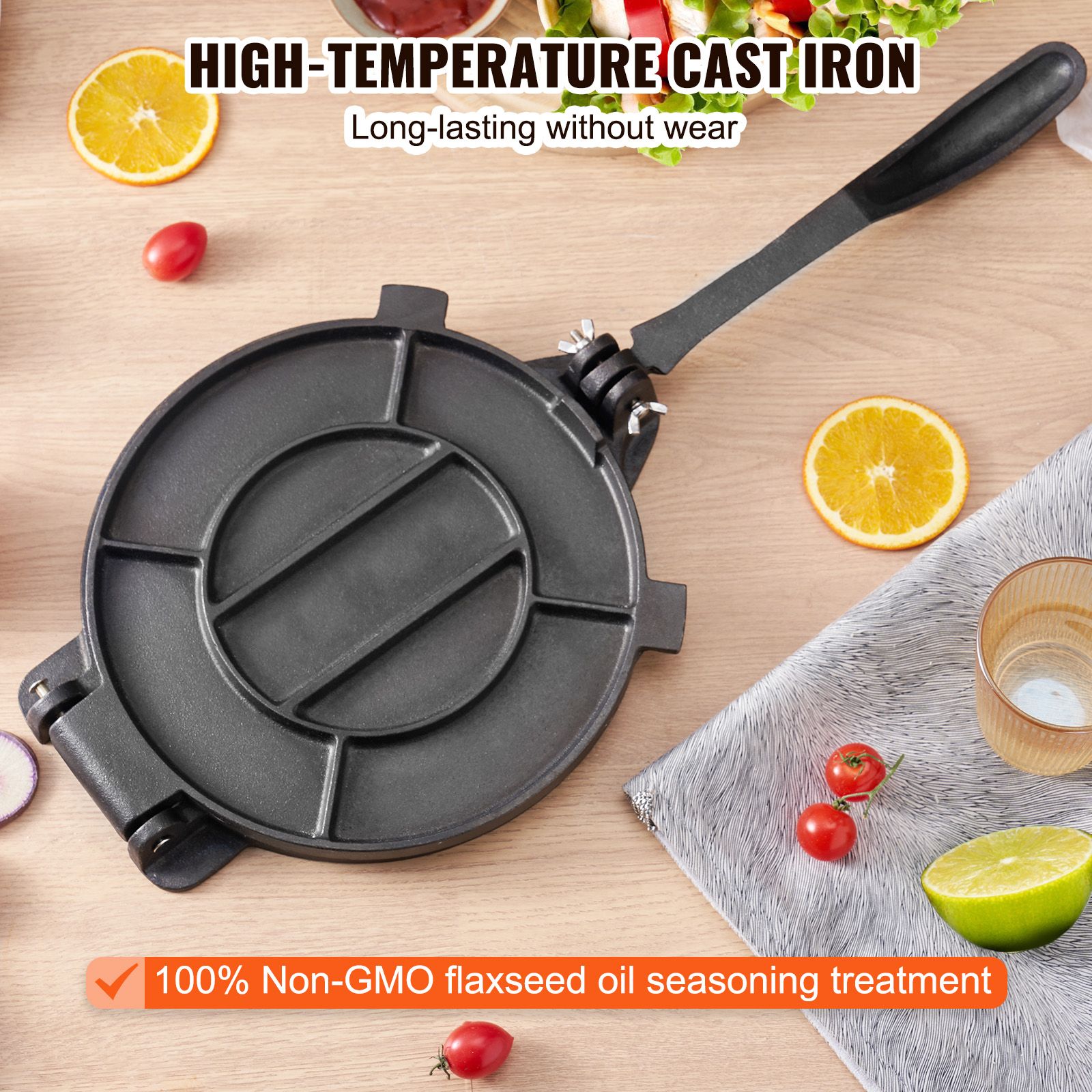Tortilla Press, 8 Inch Tortill - Tortilla Press Cast review and price