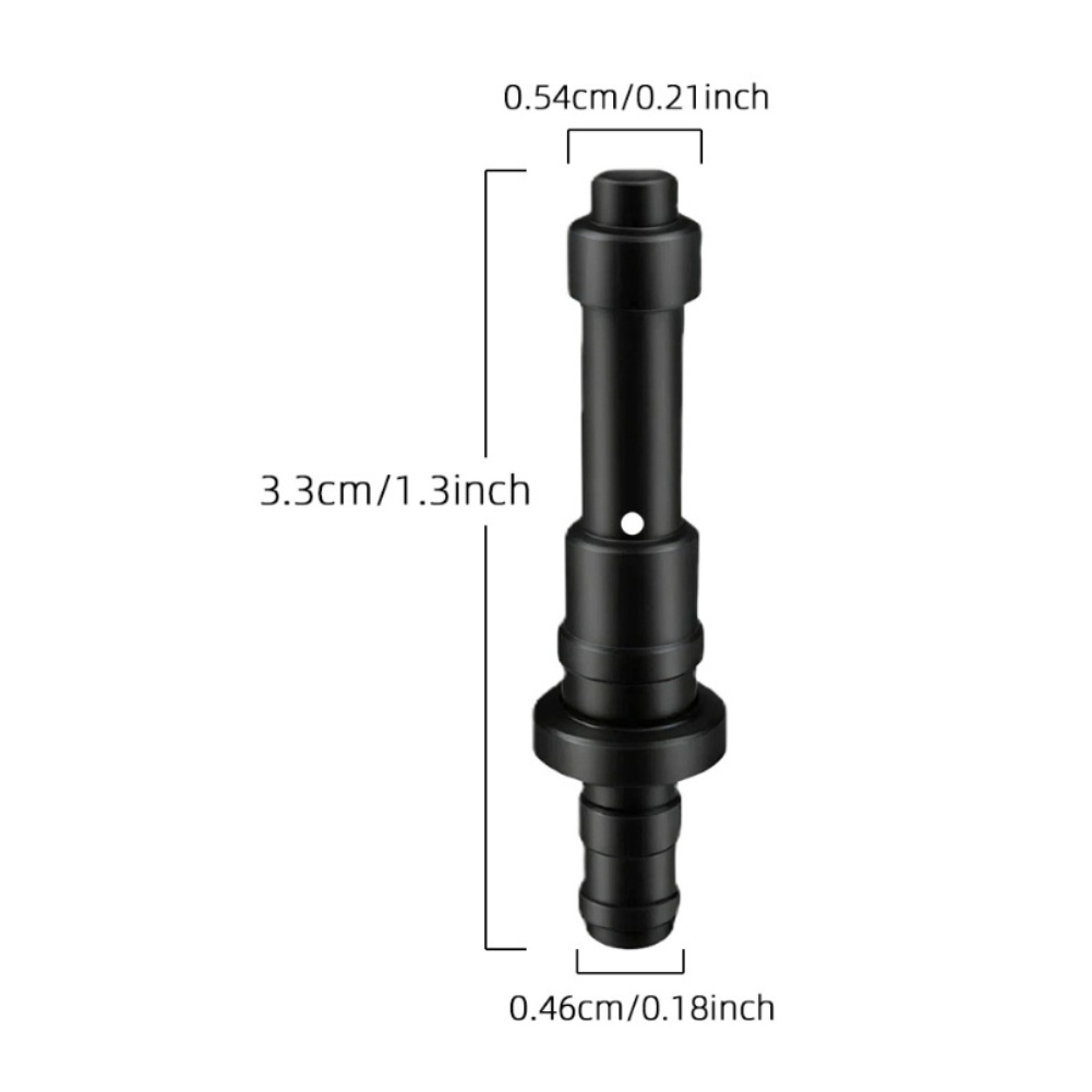 6pcs Black ABS Milk Tube Conne - Kitchen Appliances Youtube review and price