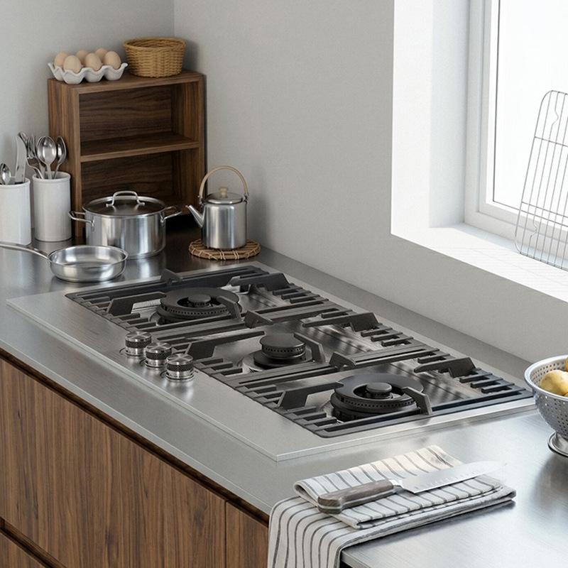 304 Stainless Steel Gas Stove, - Kitchen Appliances Built In review and price